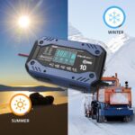 Qoltec 52482 vehicle battery charger 12/24 V Black  Blue - imagine 13