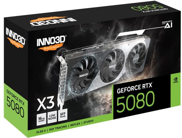 Inno3D GeForce RTX 5080 X3 NVIDIA 16 GB GDDR7 - imagine 2