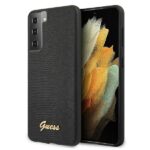 Guess GUHCS21MPCUMLLIBK S21+ G996 black hardcase Lizard Collection