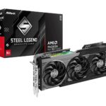 ASRock AMD Radeon™ RX 9070 XT Steel Legend Dark 16GB graphics card