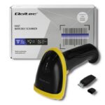 Qoltec 50862 Wireless Laser Barcode Scanner 1D | 2.4GHz - imagine 3