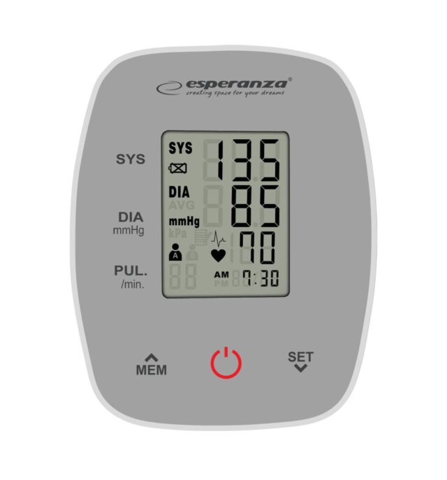Esperanza ECB007 upper arm blood pressure monitor - imagine 3