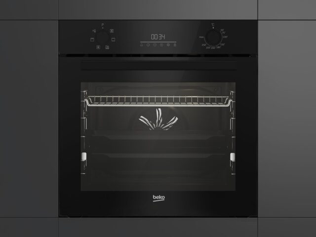 Thermo electric oven Beko BBIE123001BD Black - imagine 2