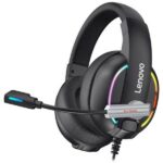 Słuchawki nauszne Lenovo HU75 gamingczarny/black przewodowe 2x Jack 3,5mm+USB