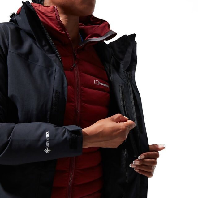 BERGHAUS Hillwalker Gore-Tex InterActive Jacket - women's jacket  size M (black) - imagine 11