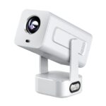 Extralink Smart Projector Cinema&Karaoke - IMS360 White | Projector for movies, games and music with 2 microphones | 1080p, Android 13 - imagine 2