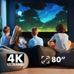 Maclean MC-212 Portable Projection Screen  Compact  Floor  80   16:10 - imagine 6