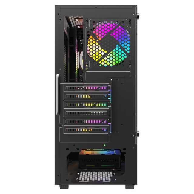 Savio Noctis Flow RGB Cube Black - imagine 5