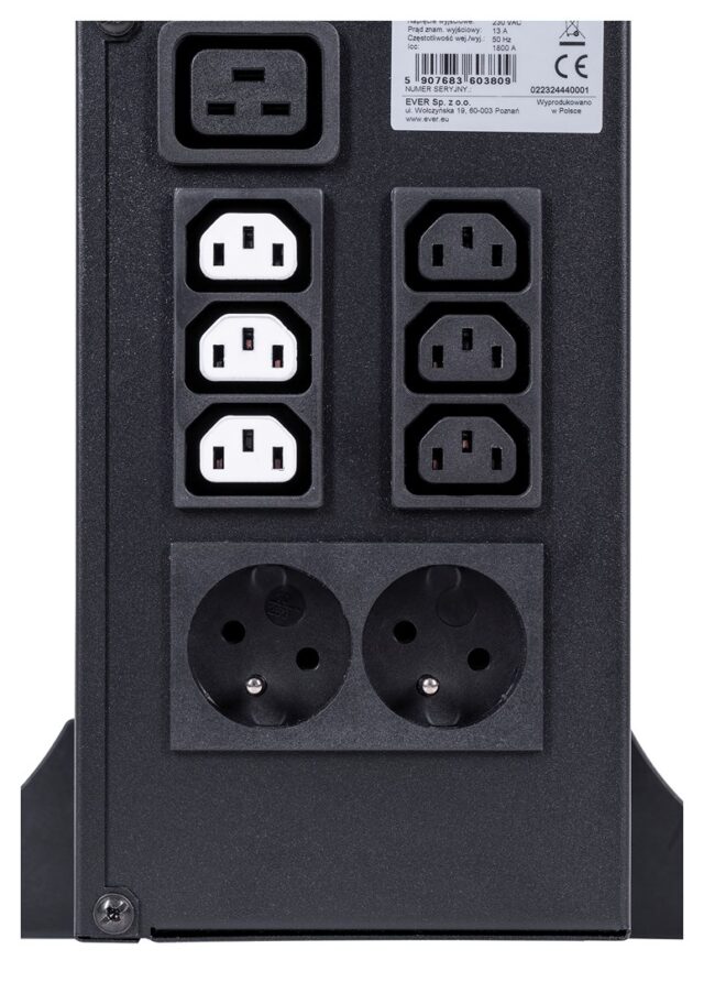 Ever SINLINE RT XL 3000 Line-Interactive 3 kVA 3000 W 9 AC outlet(s) - imagine 5