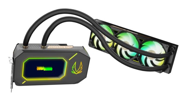 Zotac GAMING GeForce RTX 5090 ARCTICSTORM AIO NVIDIA 32 GB GDDR7 - imagine 4