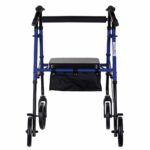 Lightweight aluminium four-wheel rehabilitation walker CH100AM - imagine 3