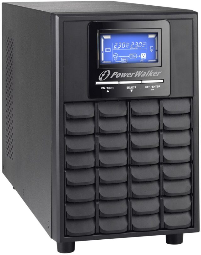PowerWalker VFI 2000C LCD Double-conversion (Online) 2 kVA 1600 W 4 AC outlet(s) - imagine 3