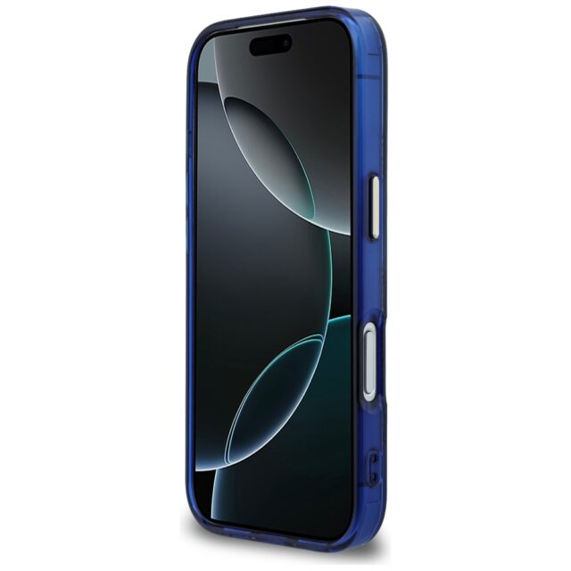 Case Guess IML Peony Dot MagSafe for  iPhone 17 Pro blue - imagine 5