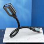 Vention USB 3.1(Gen 1) C Male to A Female OTG Cable 0.15M Black PVC Type - imagine 2