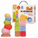 Tullo Sensory blocks – Montessori educational set  13 pieces - imagine 3