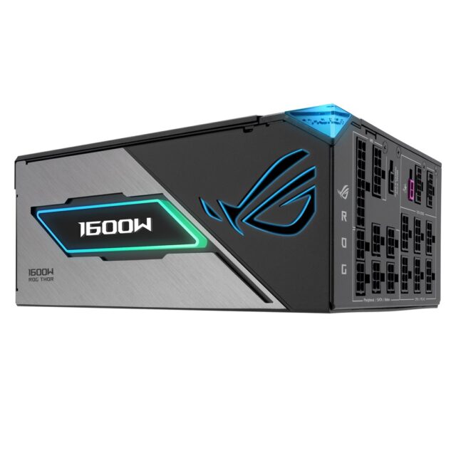 ASUS ROG -THOR-1600T3-GAMING power supply unit 1600 W 20+4 pin ATX ATX Grey - imagine 3