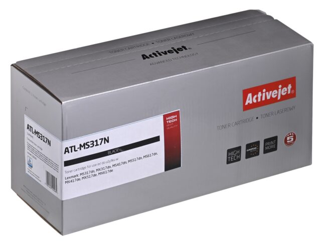 Activejet ATL-MS317N Toner (replacement for Lexmark 51B2000  Supreme; 2 500 pages; black) - imagine 2