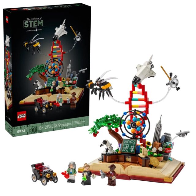 LEGO 21355 Ideas - Ewolucja przedmiotów ścisłych - imagine 12