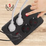 MACLEAN POWER STRIP  4-SOCKET EXTENSION MCE393 B - imagine 10