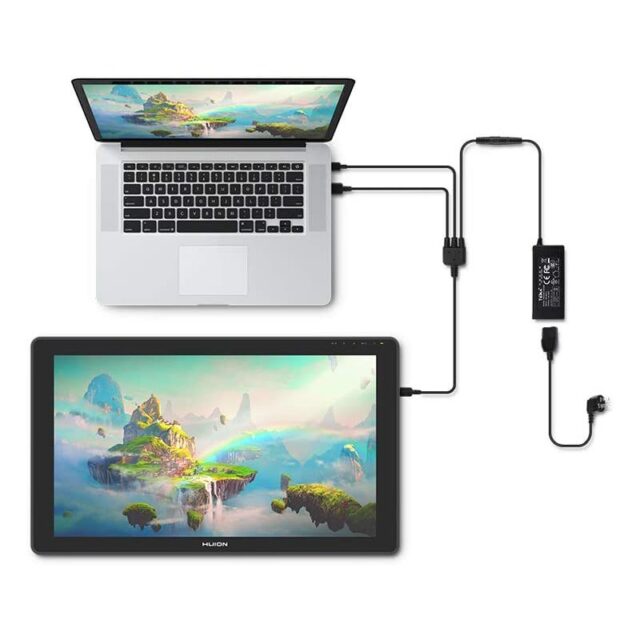 Graphics tablet Huion Kamvas 22 Plus - imagine 10