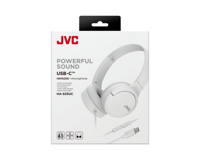 JVC HA-S33UCWU - headphones  white - imagine 6