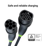 Green Cell EVKABGC02 electric vehicle charging cable Black Type 2 3 7 m - imagine 23