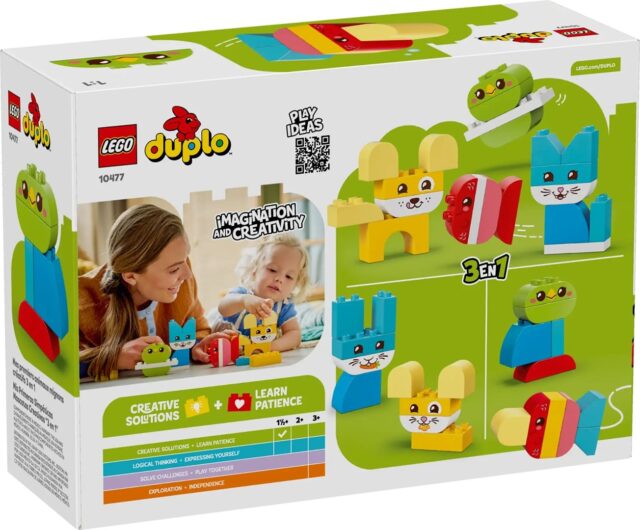 LEGO DUPLO MY FIRST 3w1 10477 Kreatywne urocze zwierzaki 3w1 - imagine 2