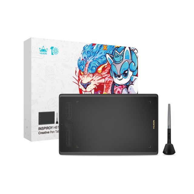 Huion Inspiroy H610X graphics tablet - imagine 7