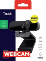 Trust Tanor - 1080p Full HD webcam (black) - imagine 5