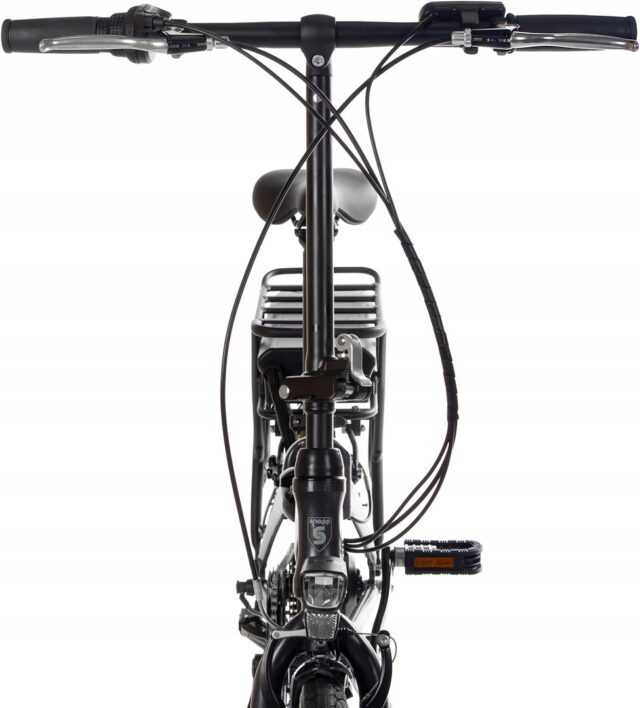 Snapp City-E Graphite folding electric bicycle - imagine 2