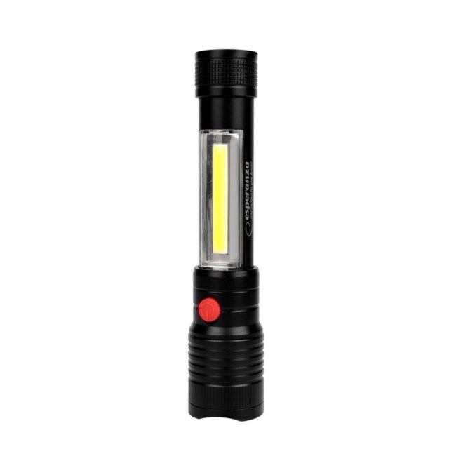 Esperanza Apate Black Hand flashlight LED - imagine 19