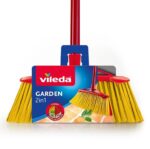 Broom VILEDA 2in1 Garden Outdoor (red/yellow) - imagine 2