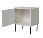 Cama Bedside cabinet  2 pcs. INSERTO 50x40x61.5 cashmere + LED - imagine 4