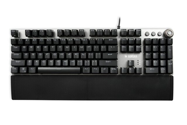 iBox Aurora K-4 keyboard USB QWERTY Black - imagine 5