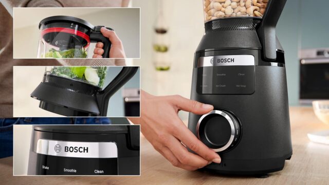 Bosch Serie 6 MMB6652B blender 2 L Tabletop blender 1800 W Black - imagine 7