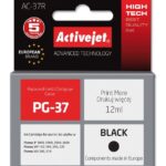 Activejet AC-37R Ink cartridge (replacement for Canon PG-37; Premium; 12 ml; black)