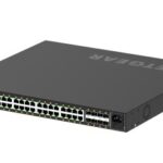 NETGEAR GSM4248P-100EUS network switch Managed L2/L3/L4 Gigabit Ethernet (10/100/1000) Power over Ethernet (PoE) Black