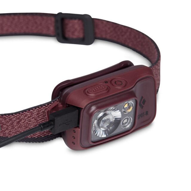 Black Diamond Spot 400-R Bordeaux Headband flashlight - imagine 4