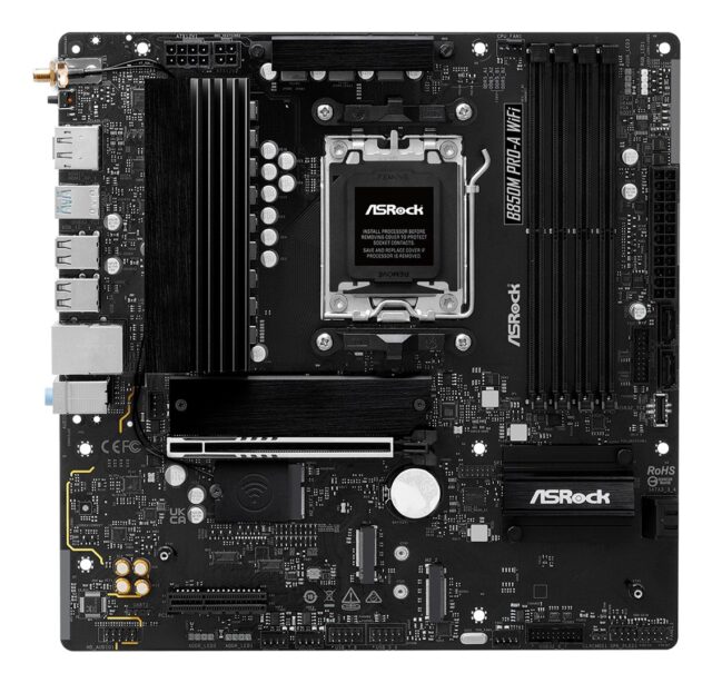 Asrock B850M Pro-A WiFi AMD B850 Socket AM5 micro ATX - imagine 2