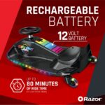 Razor CRAZY CART Shift Lightshow Lithium - Pojazd elektryczny do driftu - imagine 18