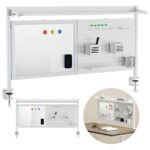 Ergo Office desk divider / organizer  max load 10kg  white board  width 1116mm  white  ER-301 W