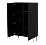 Cama Display case PALAZZO BIS 100x39x166 matte black - imagine 2