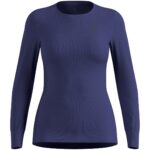 Odlo BL TOP crew neck s/s ACTIVE WARM long-sleeved thermal underwear  size M  blue