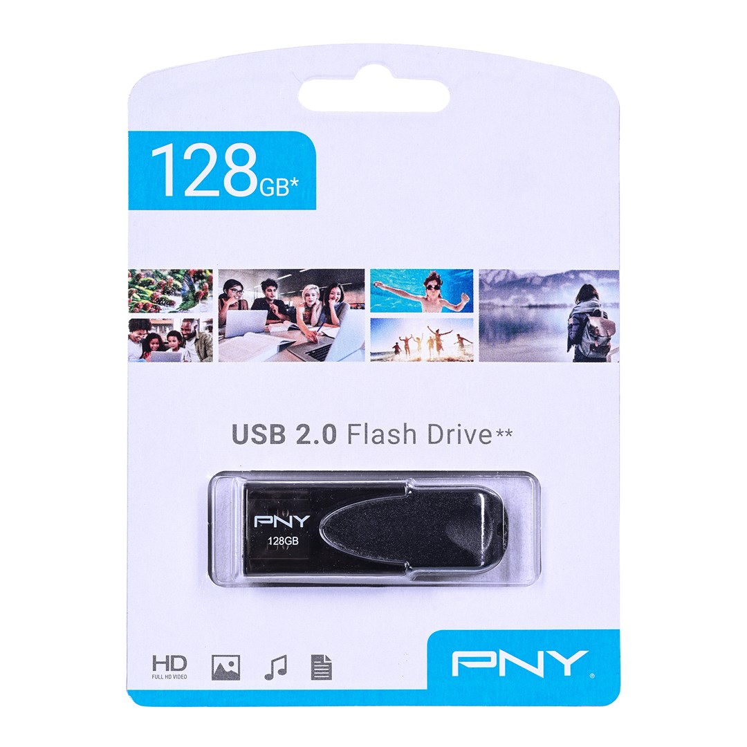 cps-4edf471372f182d67fa9ee5e72f878a2-2026-01-14-20-52-33 PNY Attaché 4 2.0 128GB USB flash drive USB Type-A Black - imagine 1