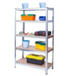 GREENBLUE GALVANIZED METAL STORAGE RACK GB378 - imagine 10