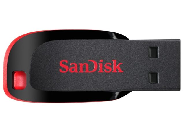 SanDisk Cruzer Blade USB flash drive 64 GB USB Type-A 2.0 Black  Red - imagine 6