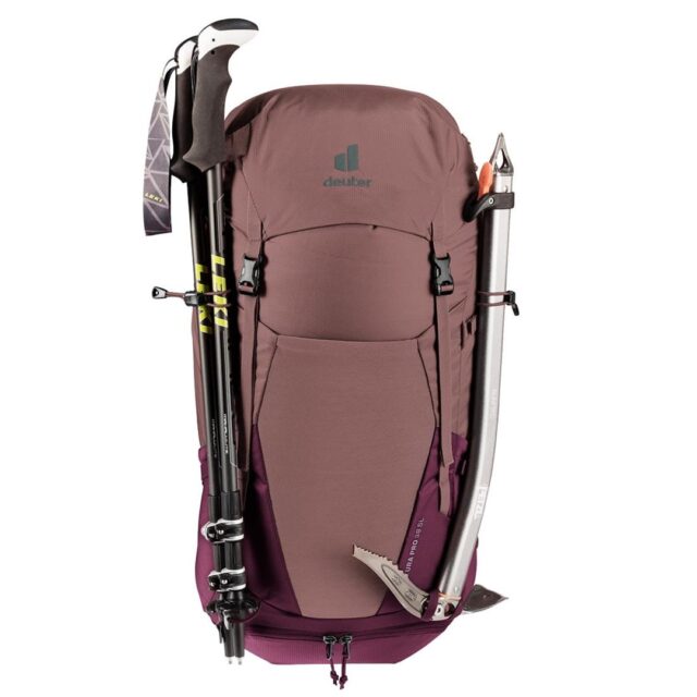 Deuter Futura Pro 38 SL women's hiking backpack - ashrose/cassis - imagine 3