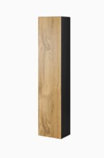 Cama full cabinet VIGO '180' 180/40/30 black/wotan oak