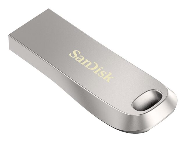 SanDisk Ultra Luxe USB flash drive 256 GB USB Type-A 3.2 Gen 1 (3.1 Gen 1) Silver - imagine 3