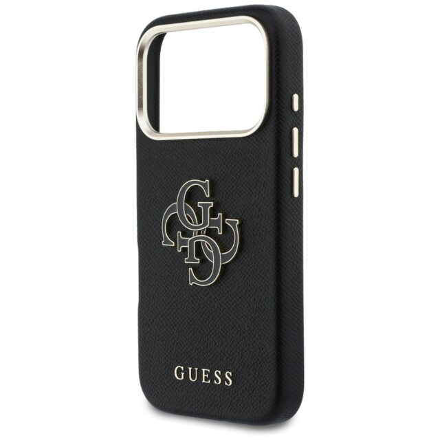 Case Guess FW Resin Logo for iPhone 17 Pro black - imagine 6